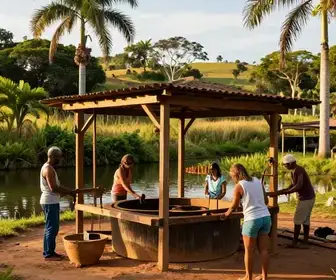 A Arte da Produção de Farinha d'Água em Barreirinha