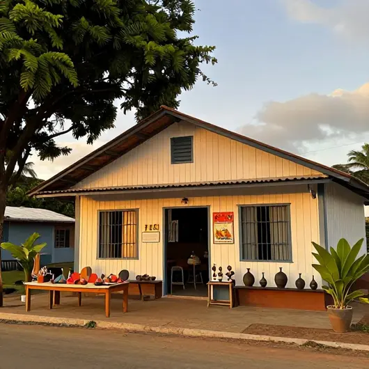 Descubra o Centro de Artesanato