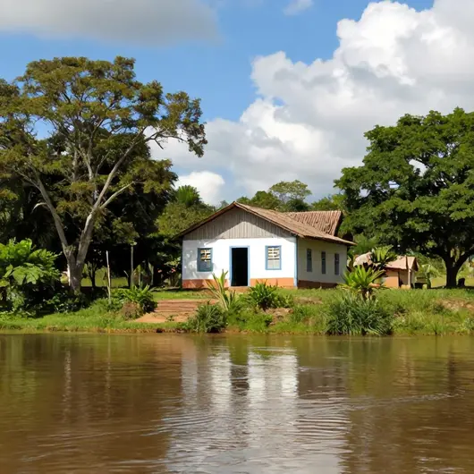 Experimente a Casa na Beira do Rio PREGUIÇA LENÇÓIS MARANHENSES