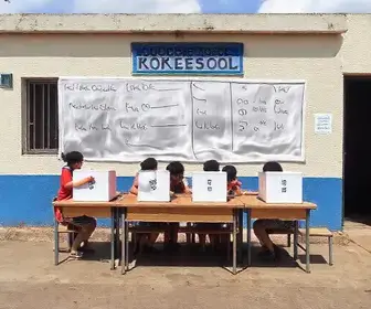 Resultados da votação na Unidade Escolar Santa Cecília em Barreirinhas